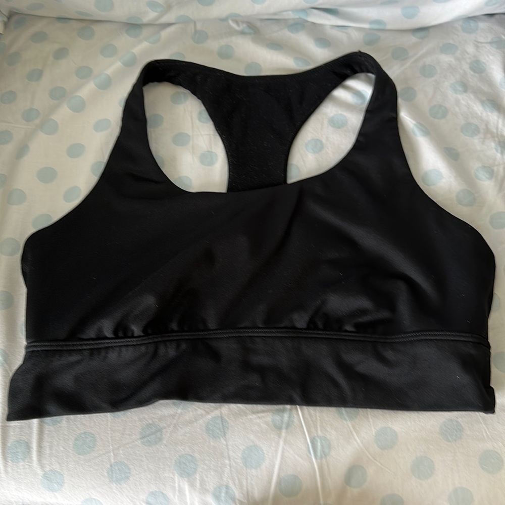Aerie offline sports bra large black